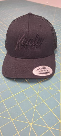 Black/Black Trucker Hat