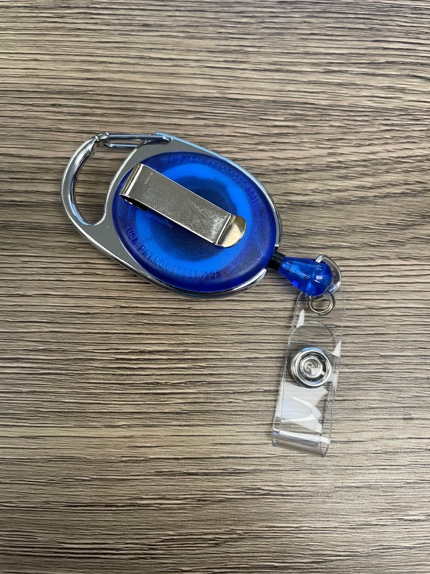 Clip-On Retractable Badge Holder