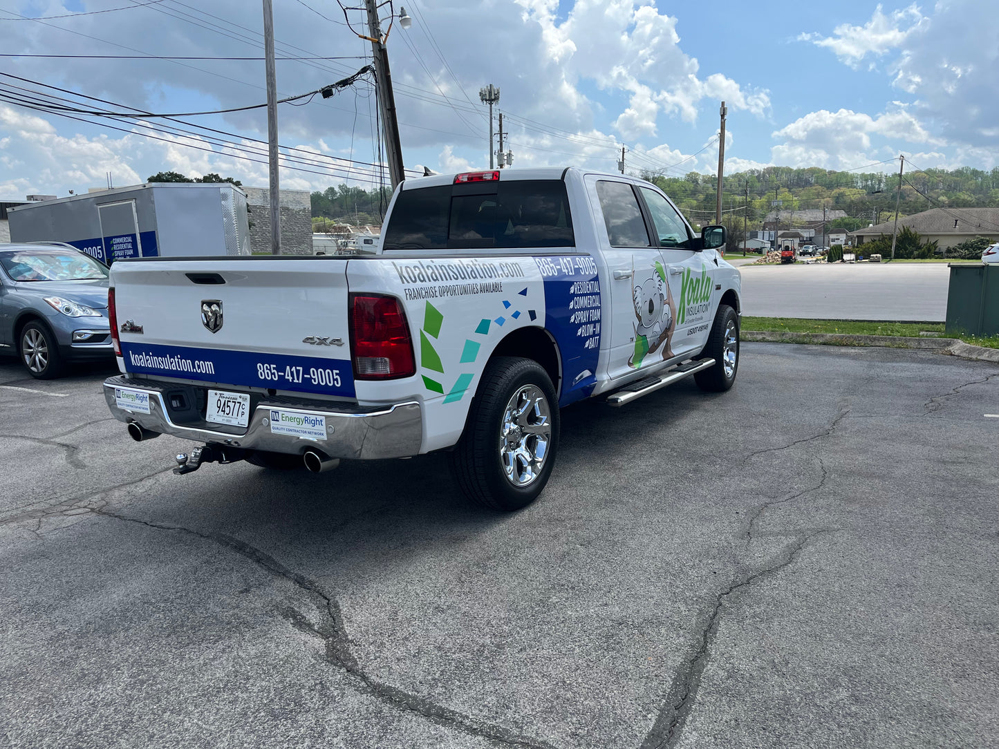 Service Truck Graphics (Extended Cab)