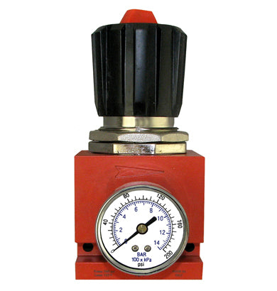 1/4" Pressure Regulator w/Gauge
