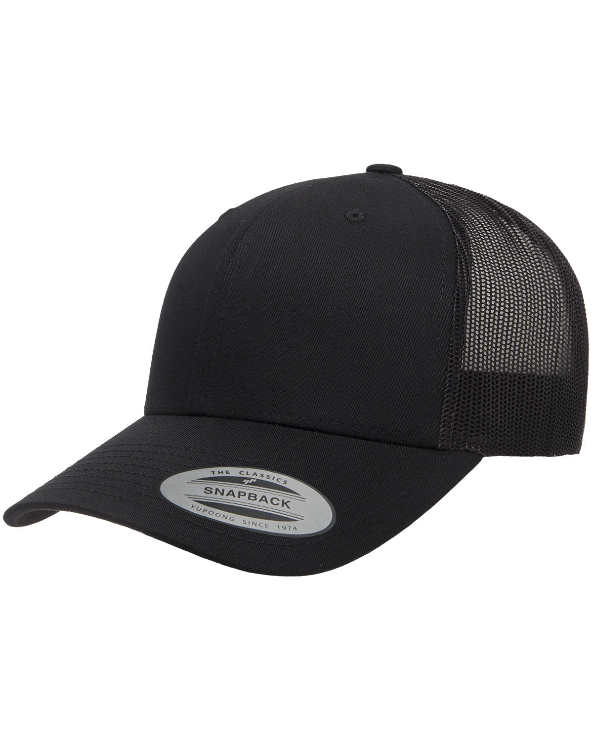 Black/Black Trucker Hat