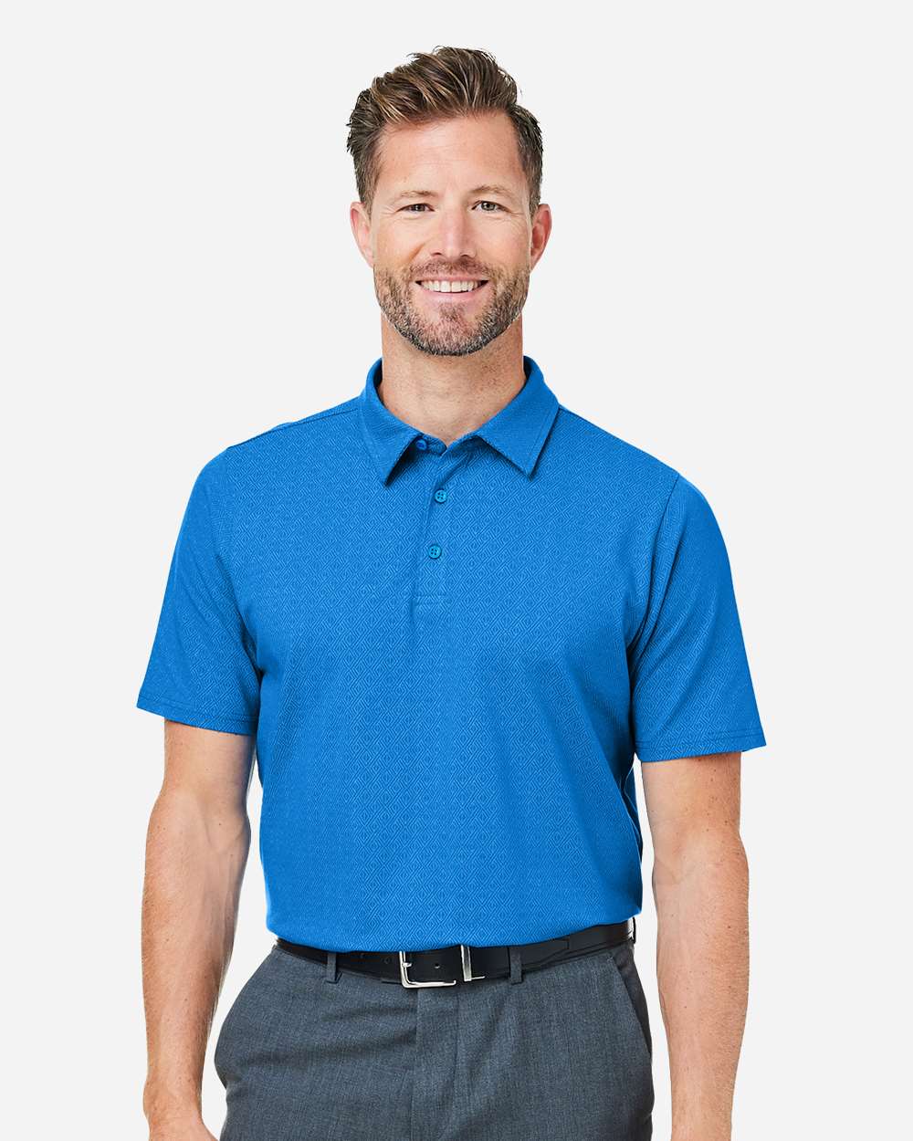 Men's Crownlux Performance® Geo Polo