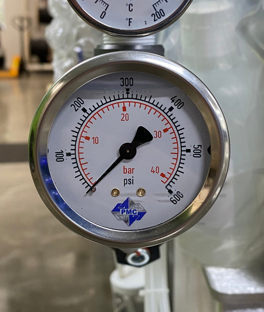 Inlet Pressure Gauge