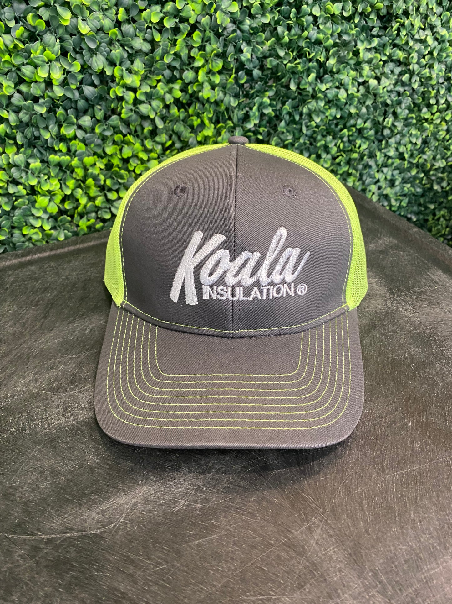 Safety Green Mesh Trucker Hat