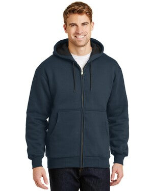 CornerStone Heavyweight Zip-Up Hoodie with Thermal Lining