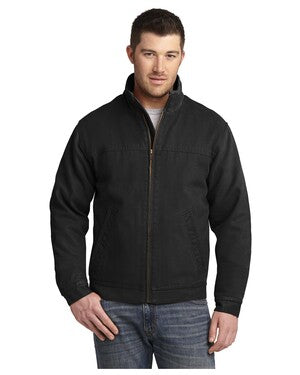 CornerStone Washed Duck Cloth Flannel-Lined Work Jacket