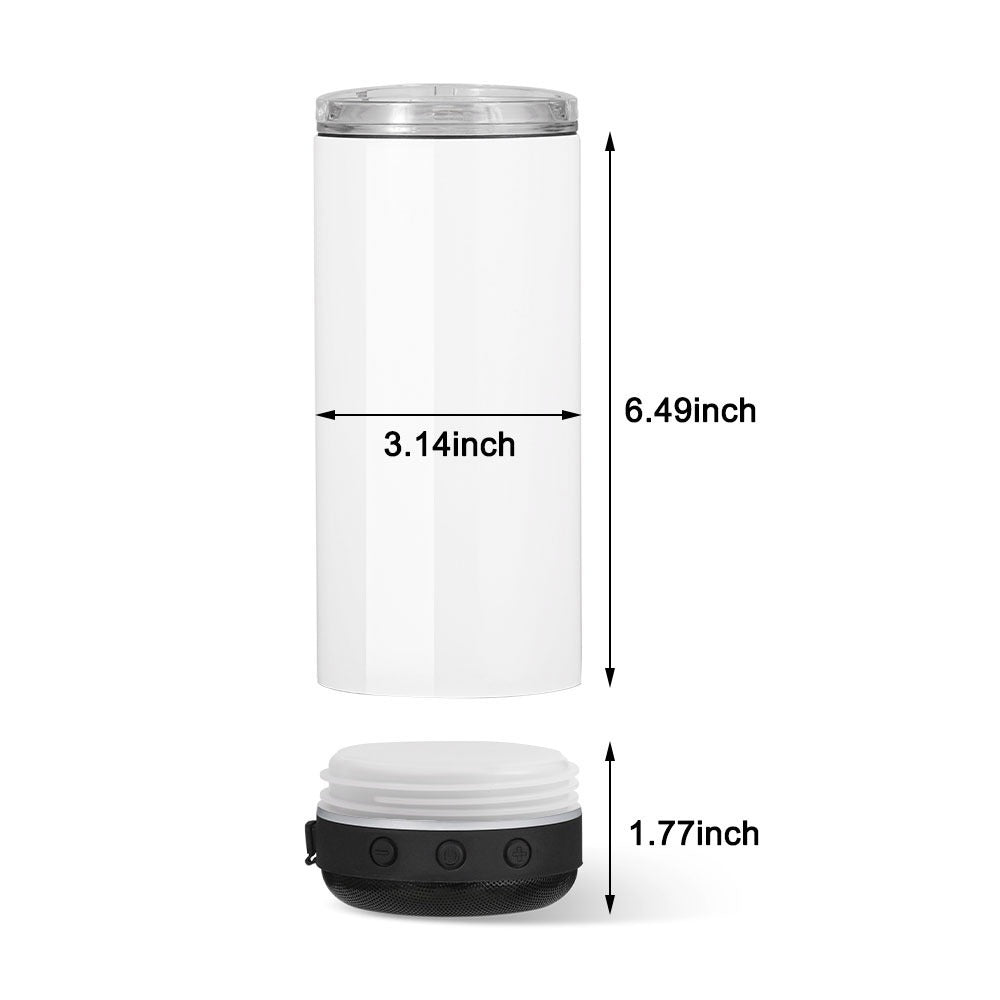 4-in-1 Bluetooth Speaker Can Cooler