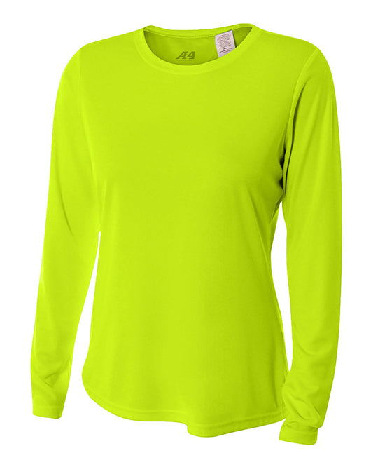 Ladies Cooling Performance Long Sleeve Shirt